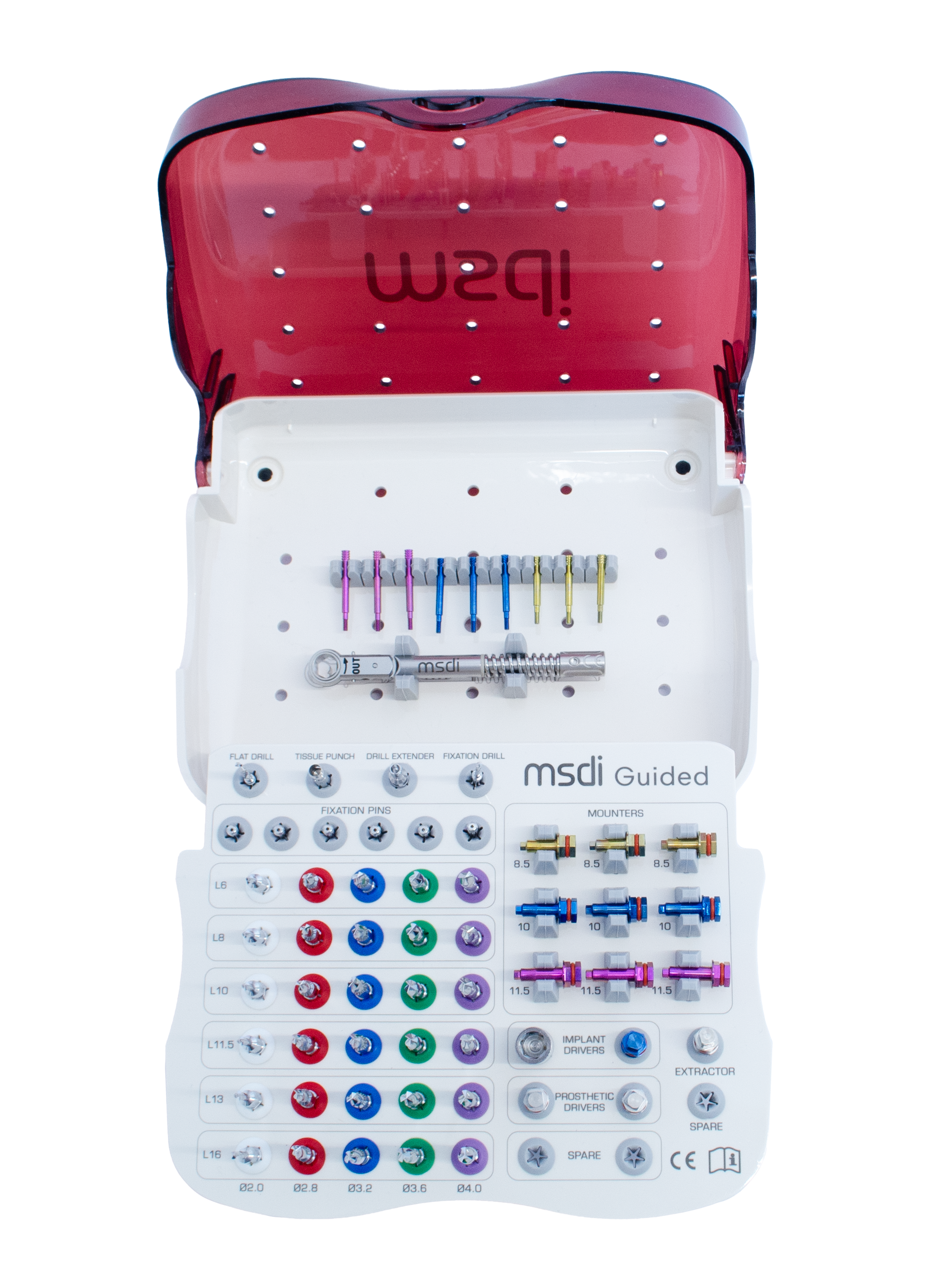 MSDI fully guided kit surgical