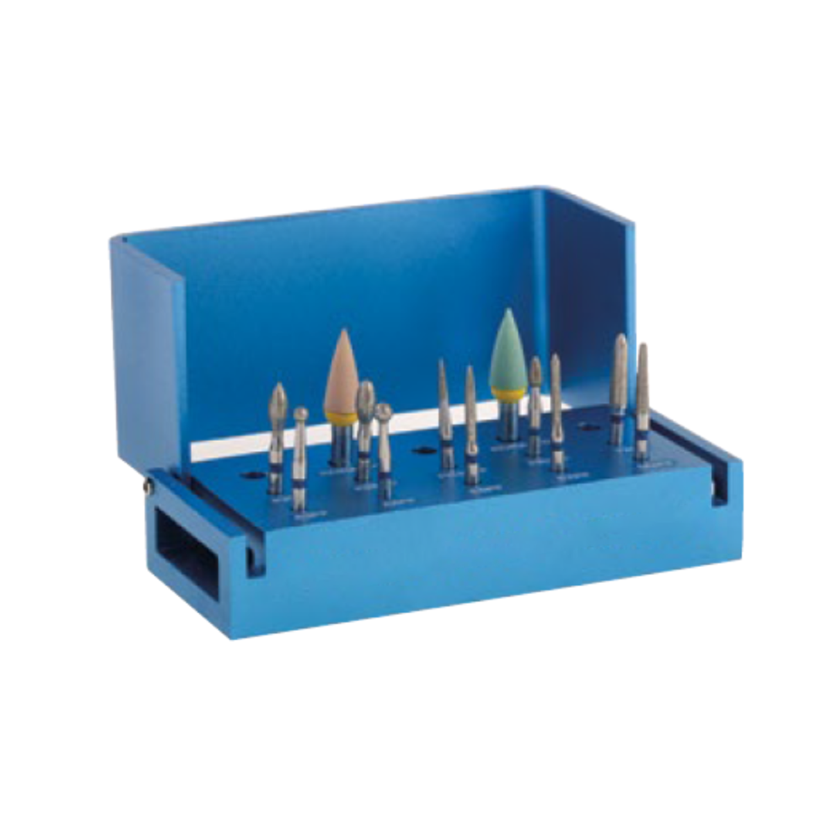 zirconia adjustment kit: Cutting, Polishing and Endo access