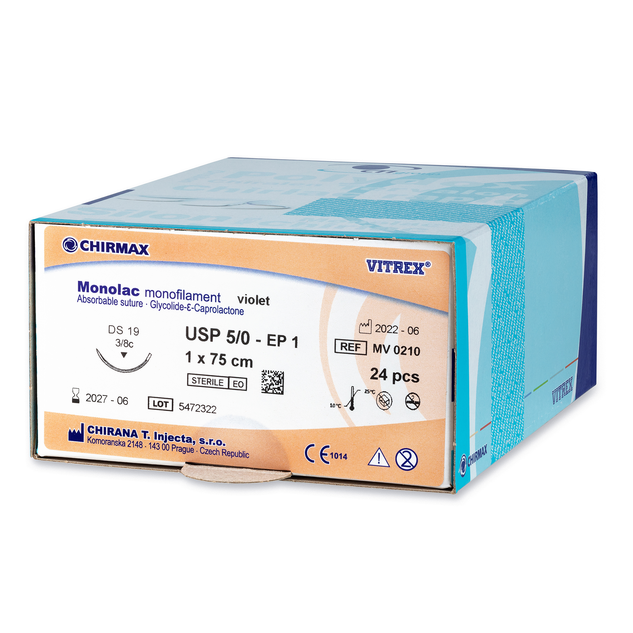 synthetic monofilament suture