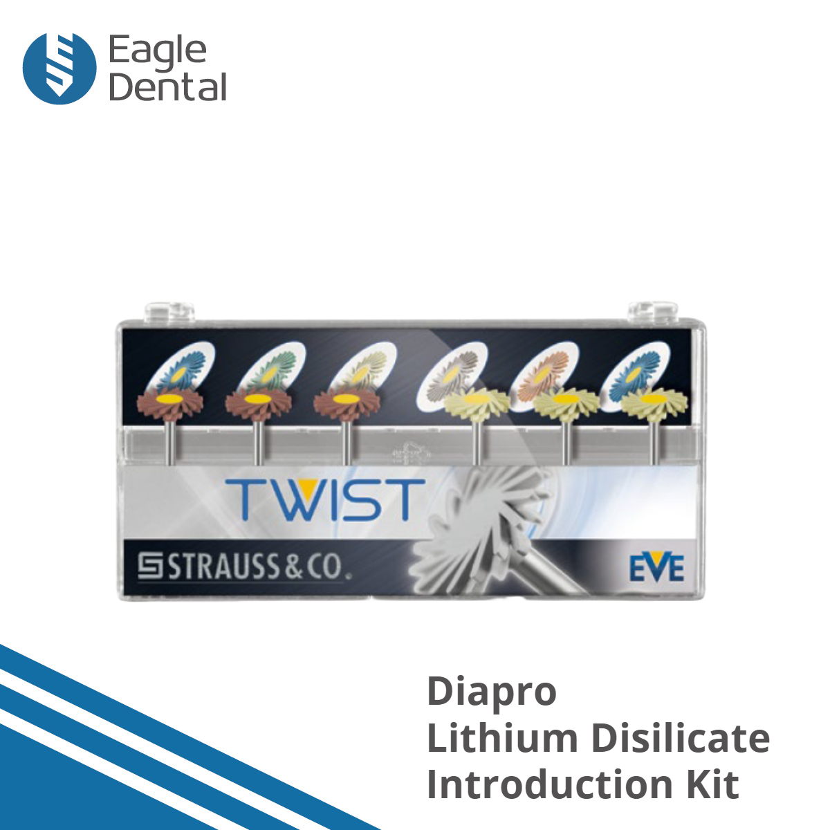 RA - EVE Diapro Lithium Disilicate E-Max polishing burs