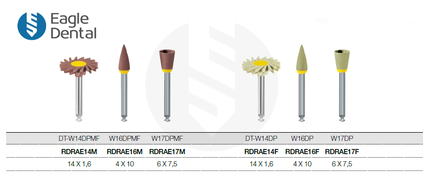 RA - EVE Diapro Lithium Disilicate E-Max polishing burs