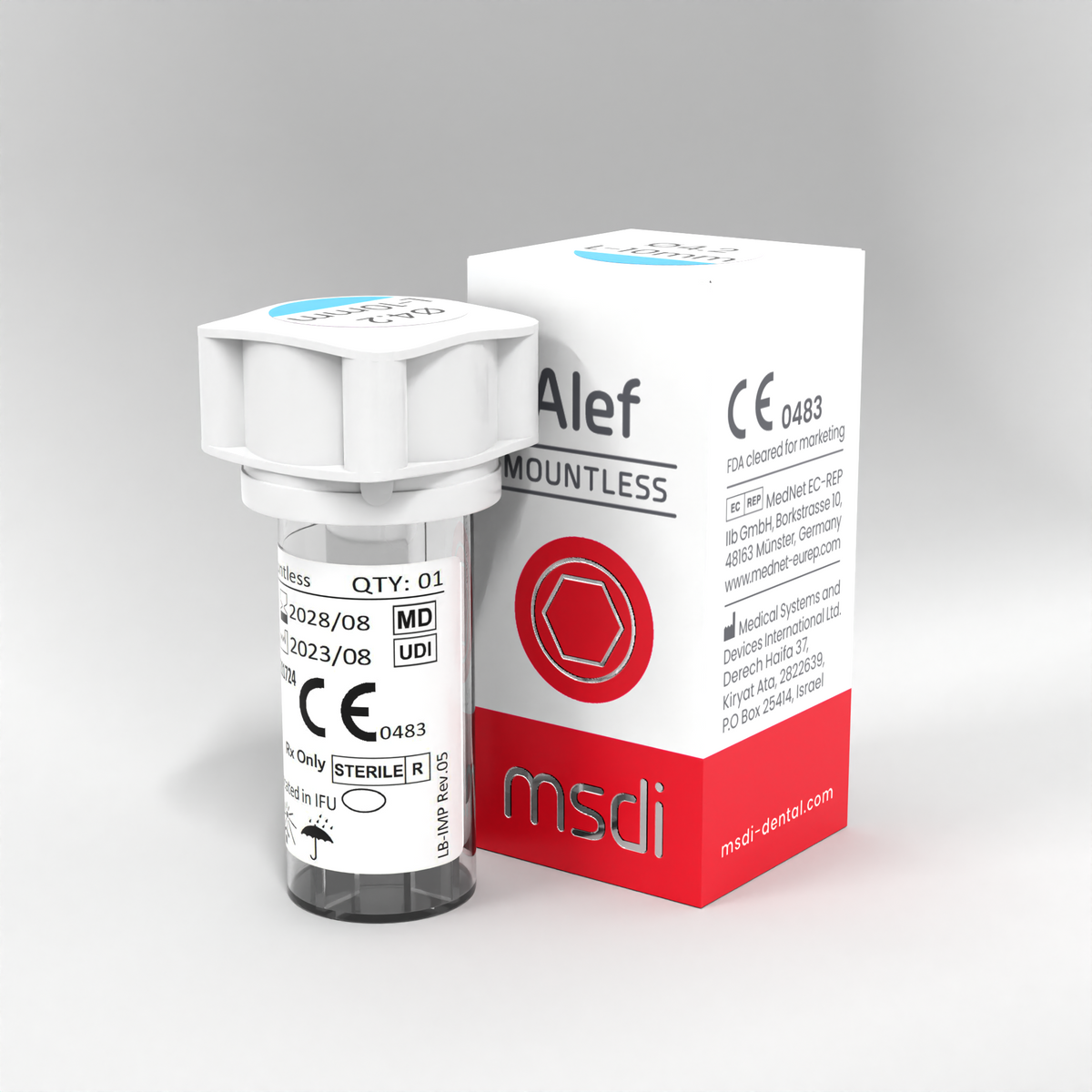 Alef dental implant by MSDI