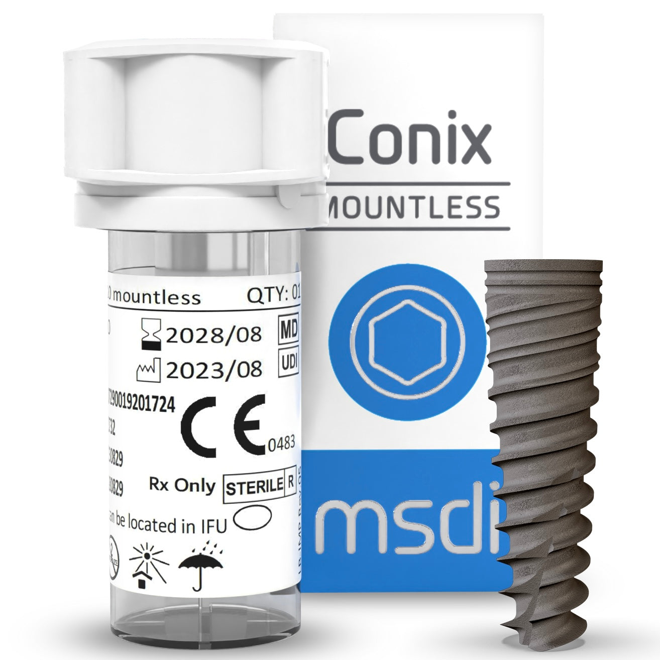 Conix Implant - Conical Connection by MSDI – Eagle Dental Burs