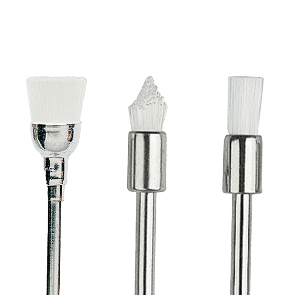 Dental composite brushes