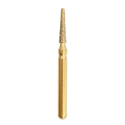 Needle shaped Gold Burs