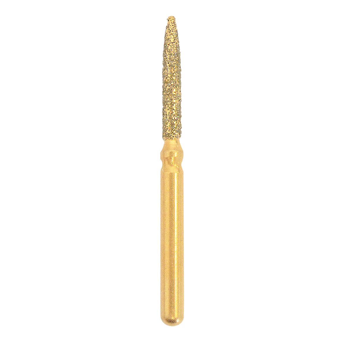 Gold flame burs