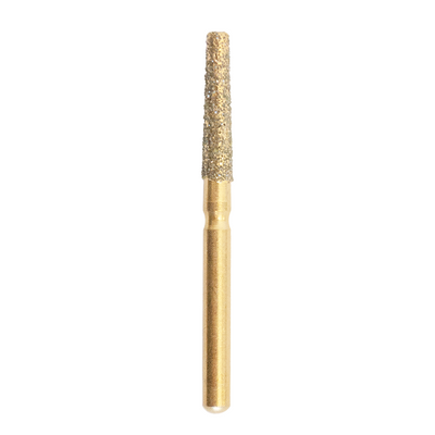 Gold Burs: Flat end taper