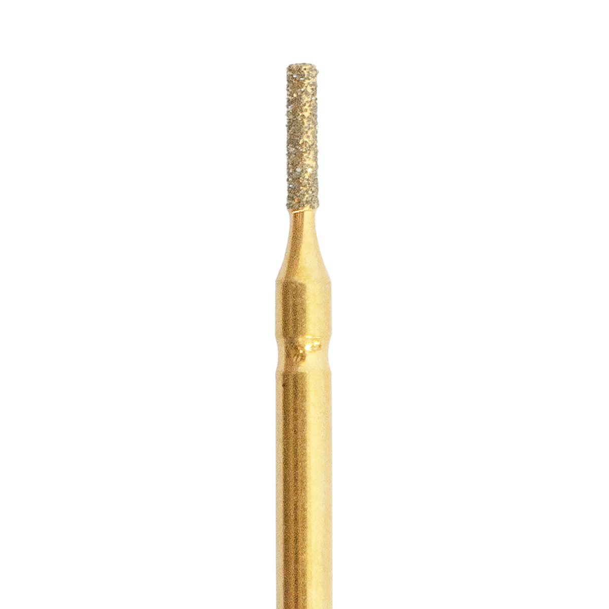 Gold burs: Flat end cylinder