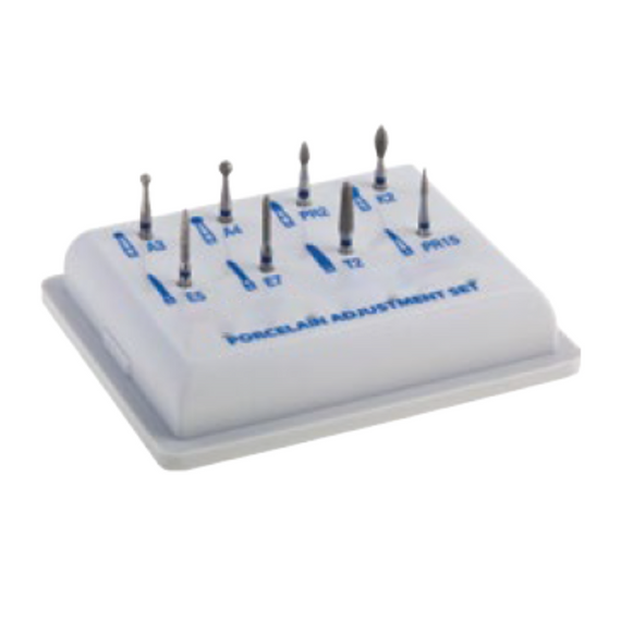 porcelain adjustment kit: Easy crown cutting & Endo access
