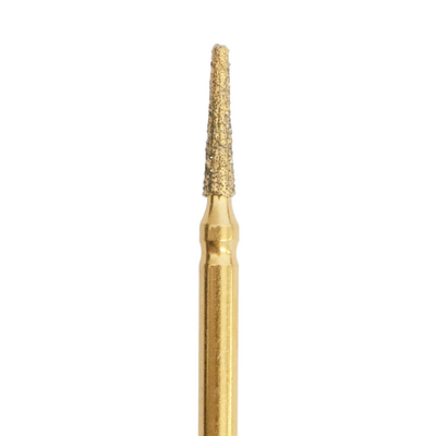 Needle shaped Gold Burs