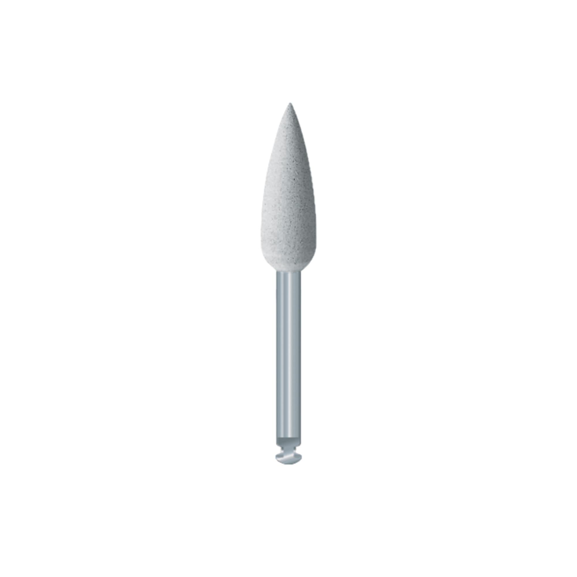 11 Piece Dental Polishing Burs Set - HP Ceramic Grinding Stones For Lab Adjustments, Fine Abrasive Rubbers