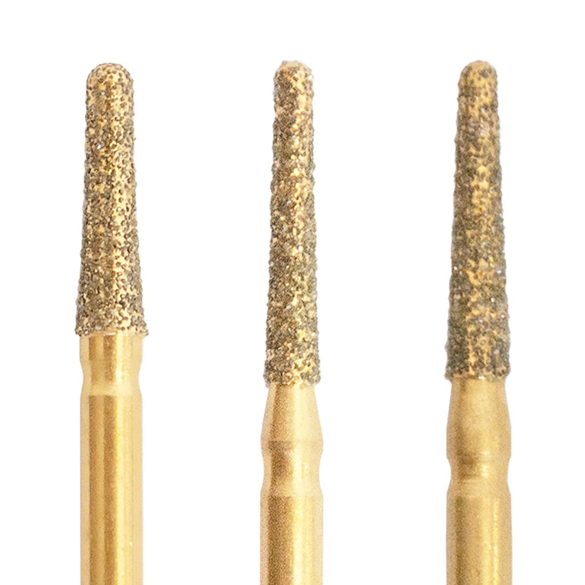 Gold Burs - Round End Taper Burs