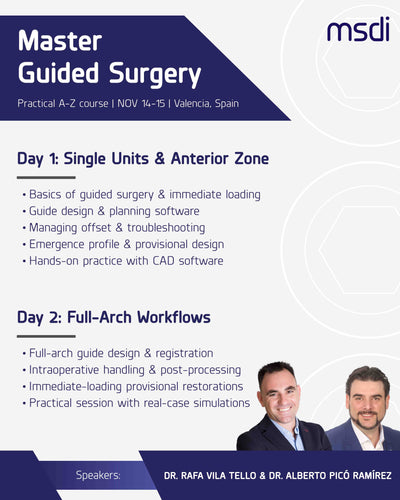Master Guided Surgery Course Valencia November