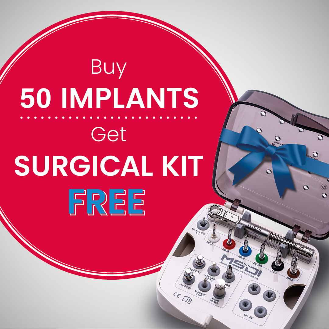 50 implants and kit