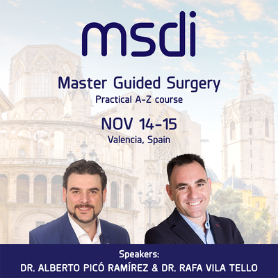 MSDI guided surgery Course November Spain