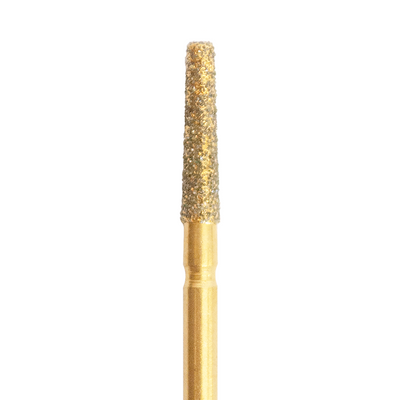 Gold Burs: Tapered rounded shoulder