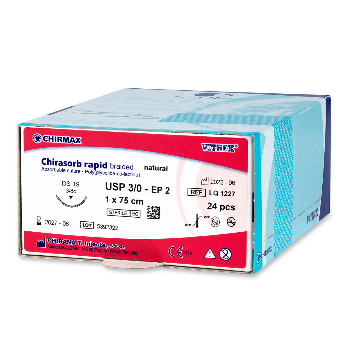 chirasorb rapid pga sutures