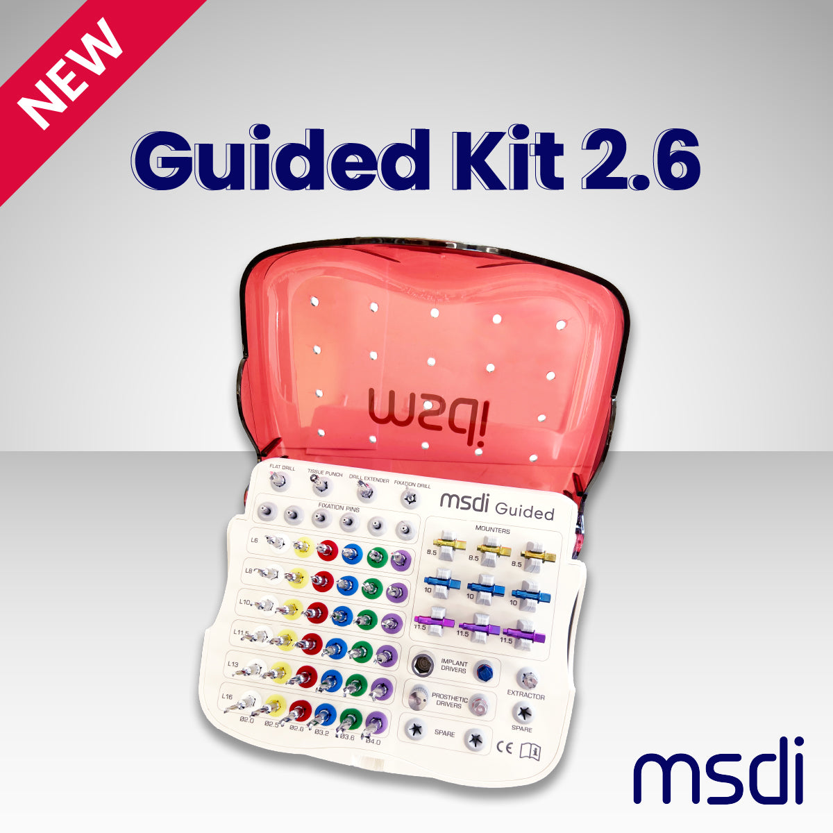 MSDI Guided Surgical Kit 2.6