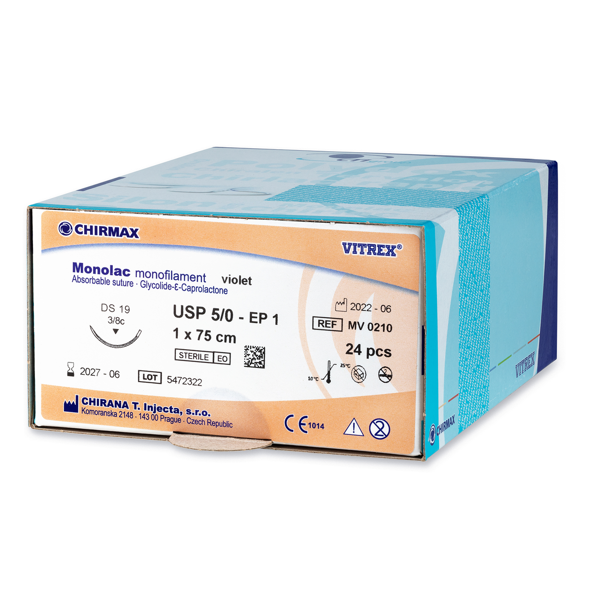 synthetic monofilament suture