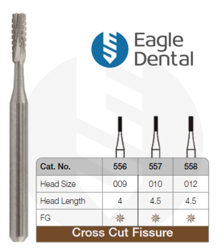 557 Carbide burs for fast preparation - Eagle Dental Burs