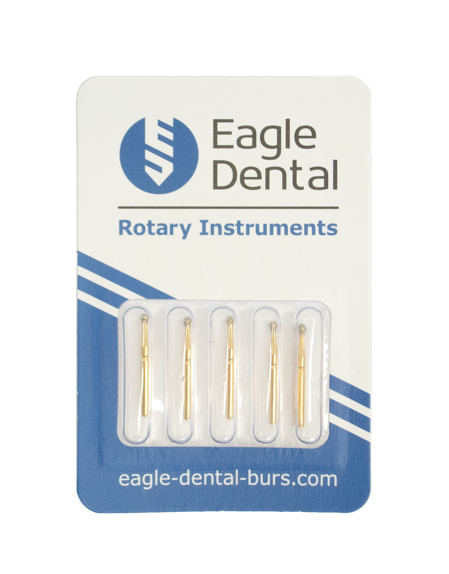 Round Gold Burs - Eagle Dental burs