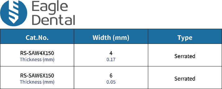 Eagle Dental Serrated Metal Strips