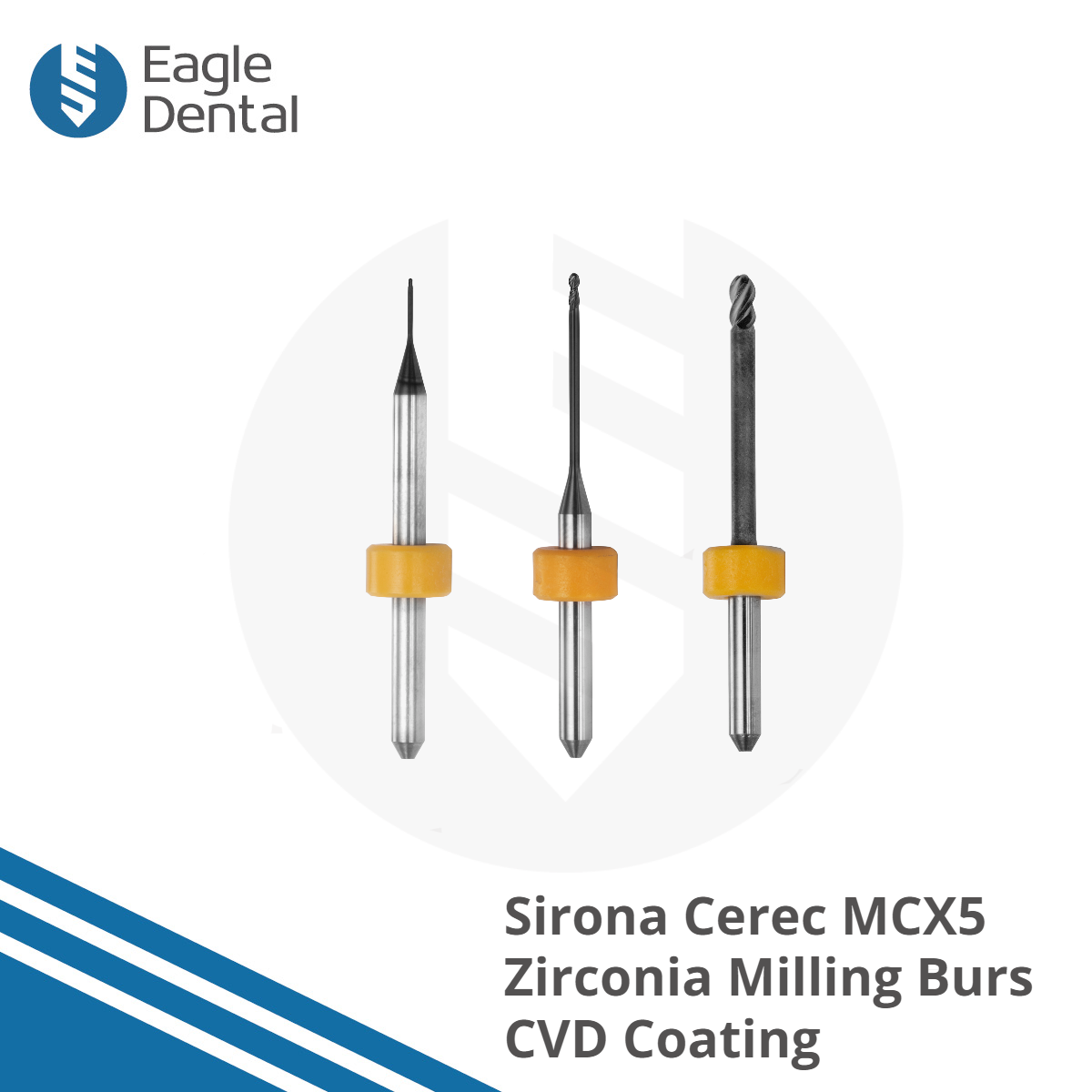 MCX5 zirconia milling burs