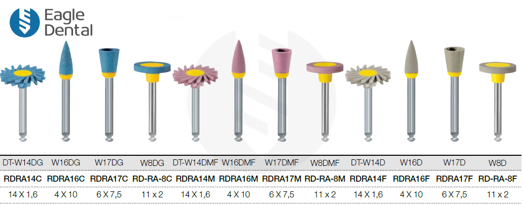 Eagle Porcelain Polishing Burs