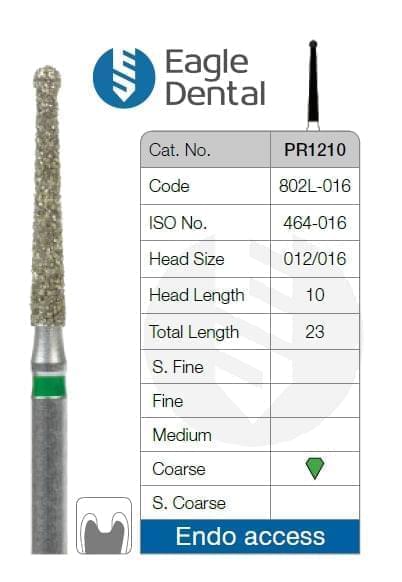 endo access diamond burs