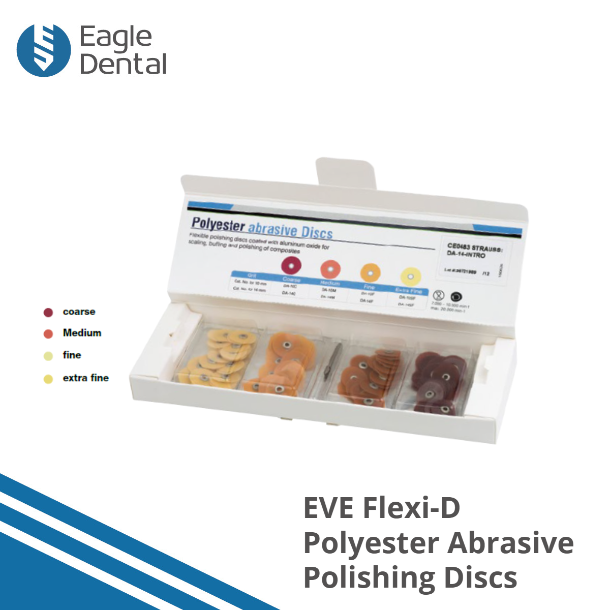 EVE Flexi-D Polyester Abrasive Discs